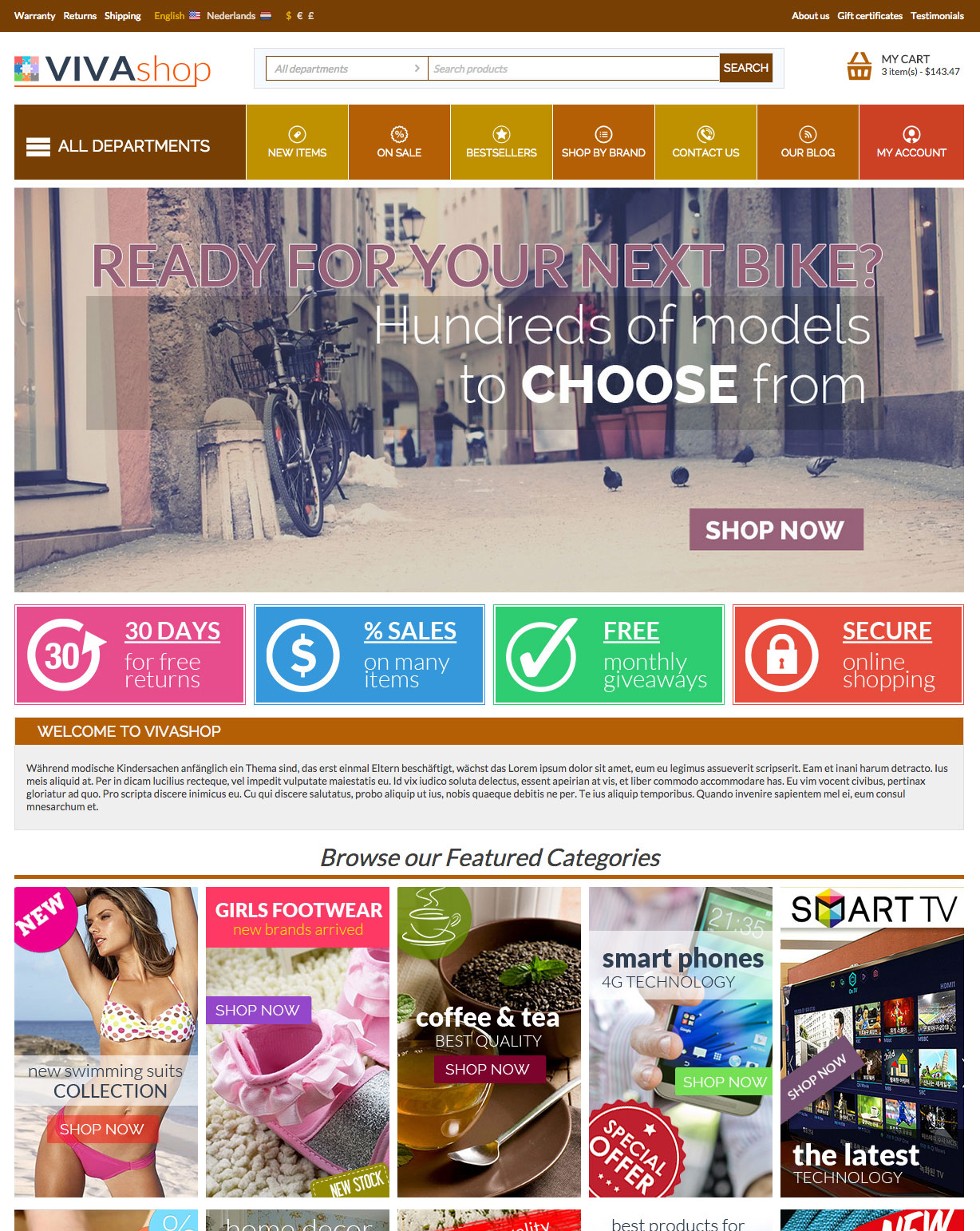 Your Ultimate Responsive CSCart Theme